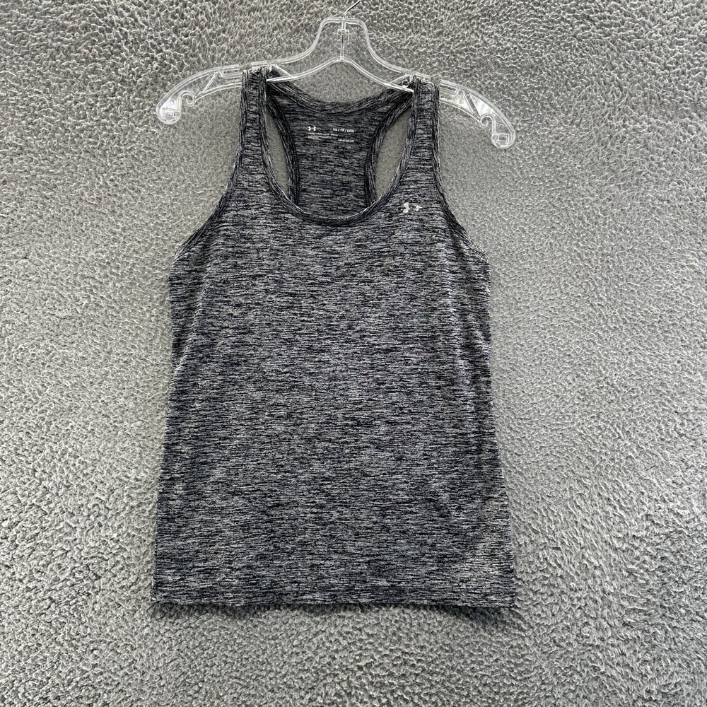 Under Armour Tank Top Women's XS Gray Racerback Heat Gear Tank Top Ladies XS